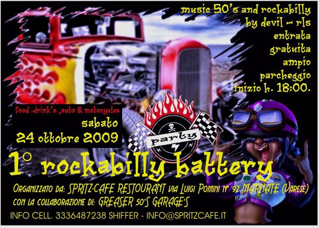 1° ROCKABILLY BATTERY - Mr Paloma