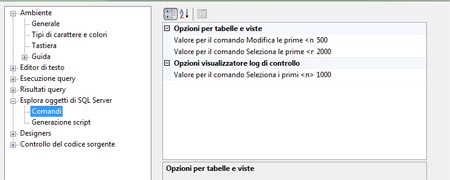 SQL Server 2008 cambiare il numero delle righe di modifica - Mr Paloma