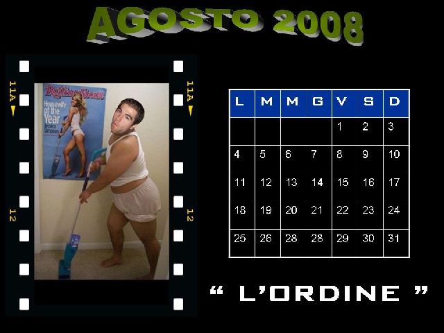 Mr Paloma calendario 2008 - Mr Paloma