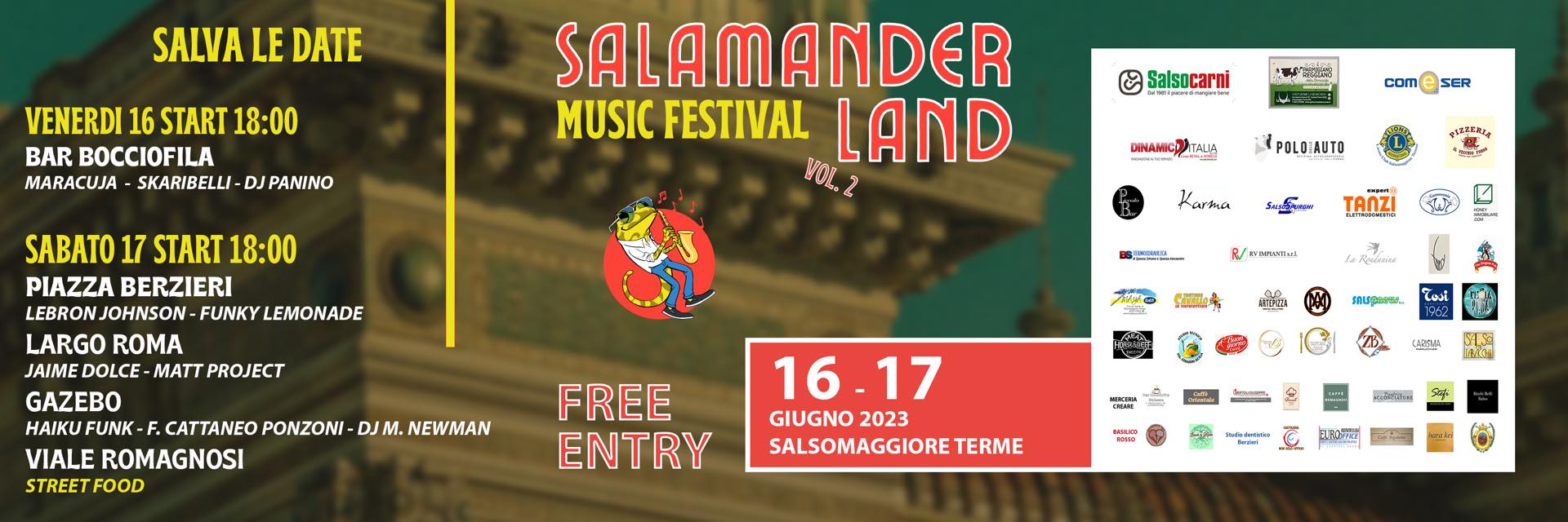 Salamanderland Music Festival esperienza musicale unica a Salsomaggiore Terme - Mr Paloma