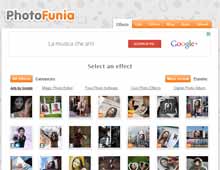 PhotoFunia fotomontaggi online gratis