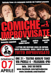 Comiche improvvisate Fornovo 07 Aprile 2013 TraAttori