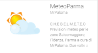 Aggiornamento Meteo Parma ver. 1.94