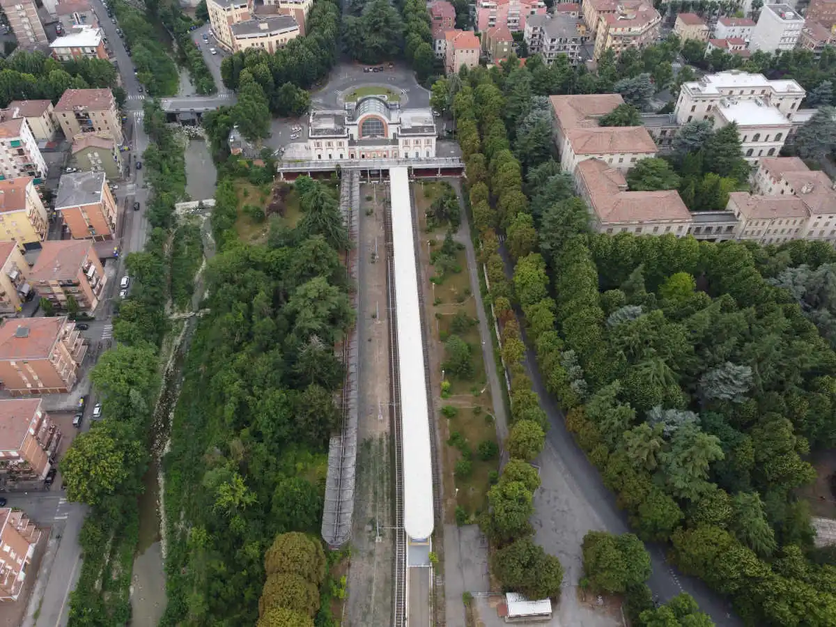 Stazione Ferroviaria di Salsomaggiore Terme Drone