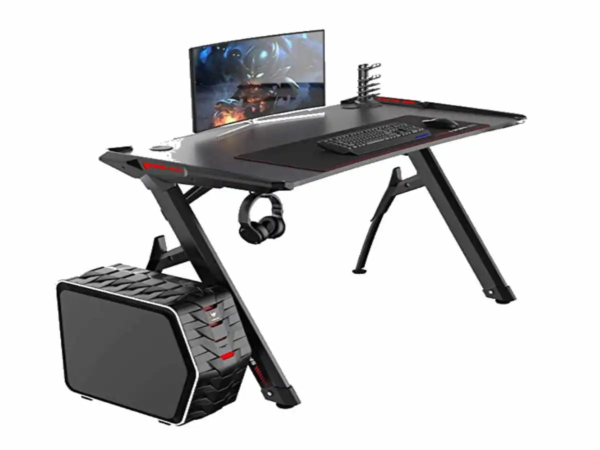 DlandHome Scrivania da Gioco Gaming Desk