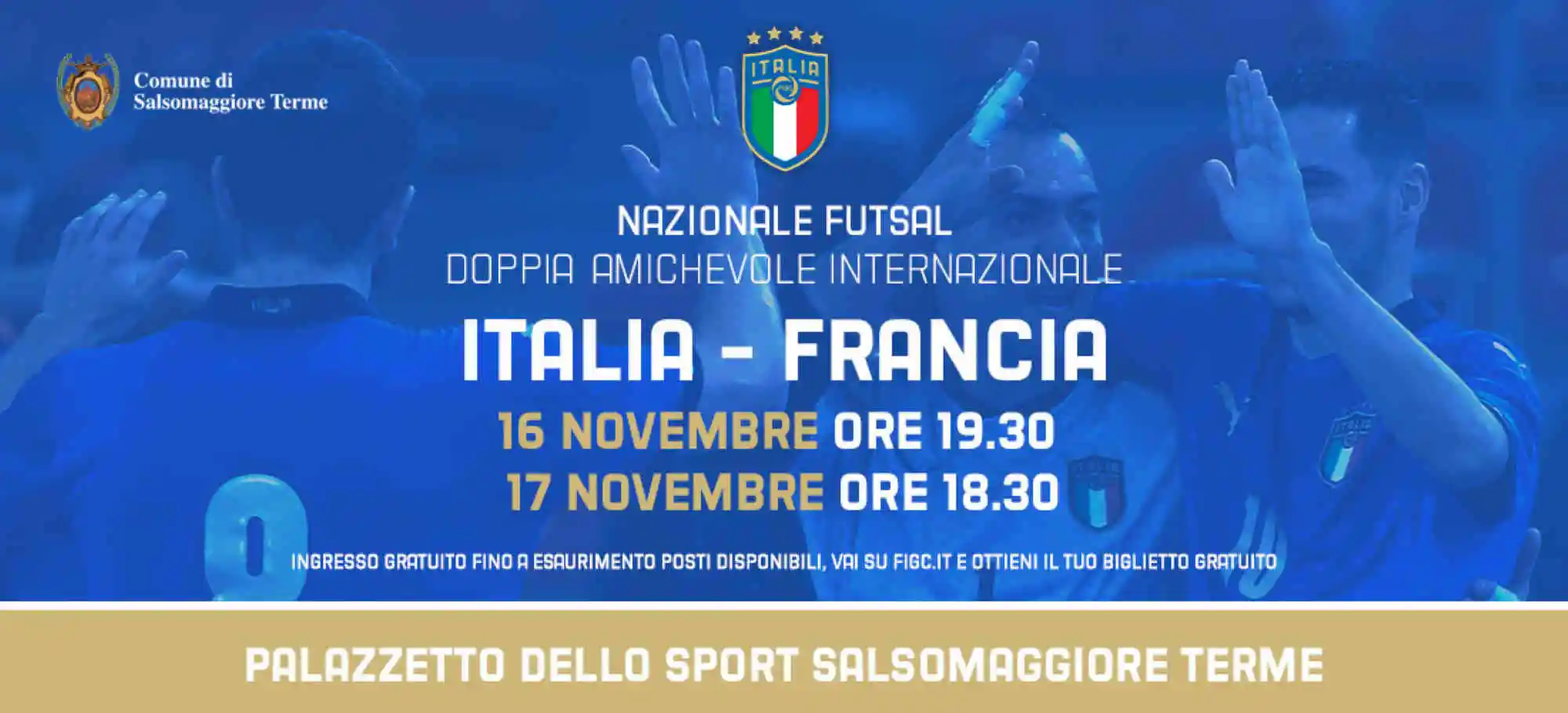 Calcio 5 futsal Italia Francia