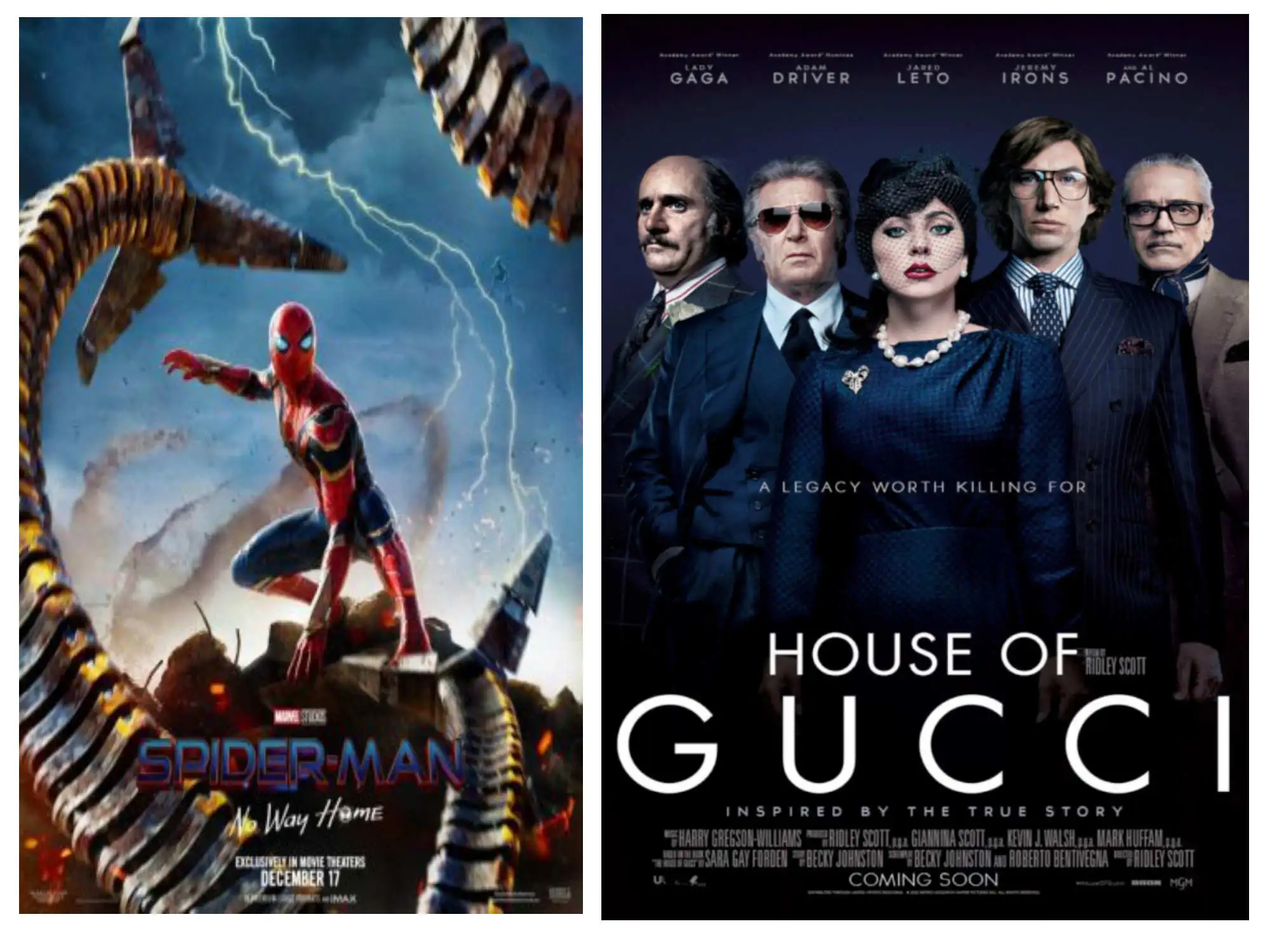 Cinema Odeon Spider Man House Of Gucci