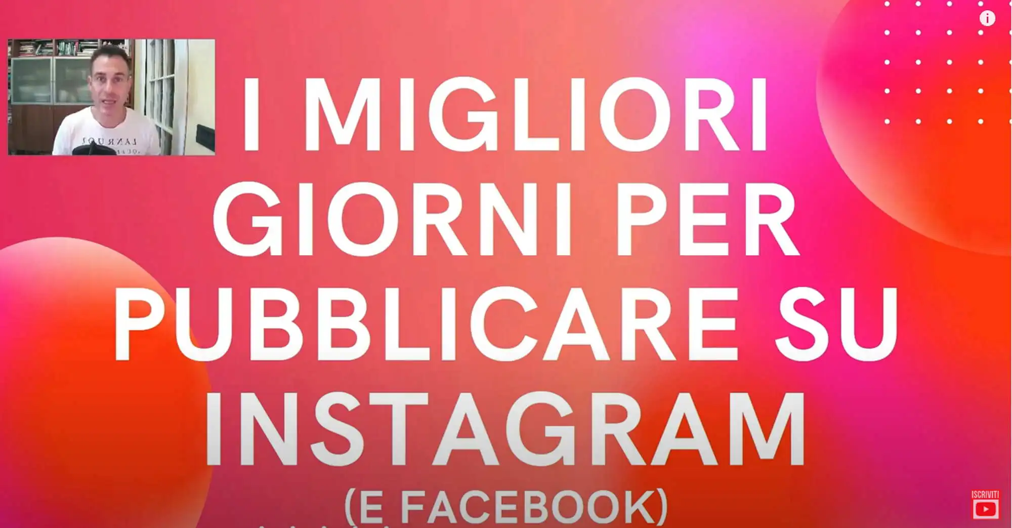 Orario migliore per pubblicare Instagram