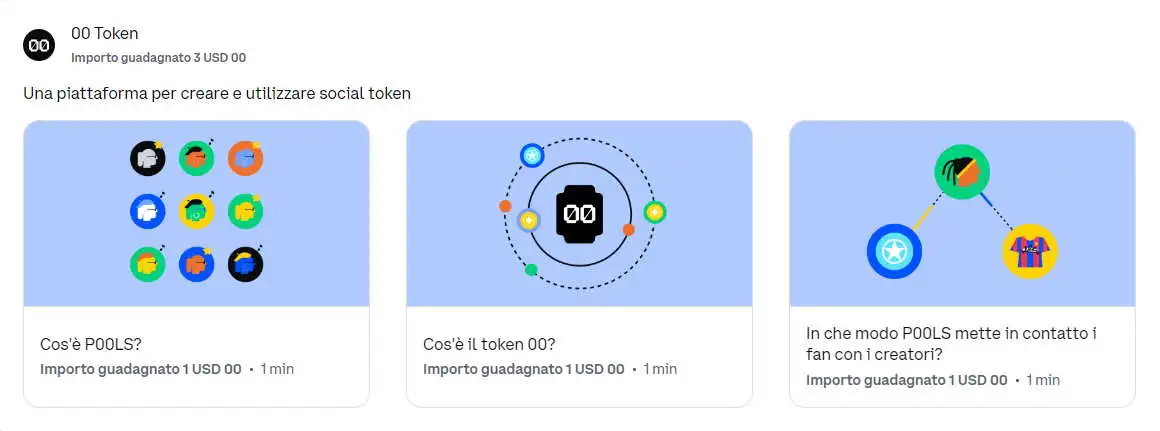 Coinbase Learn And Earn 00 Token P00LS