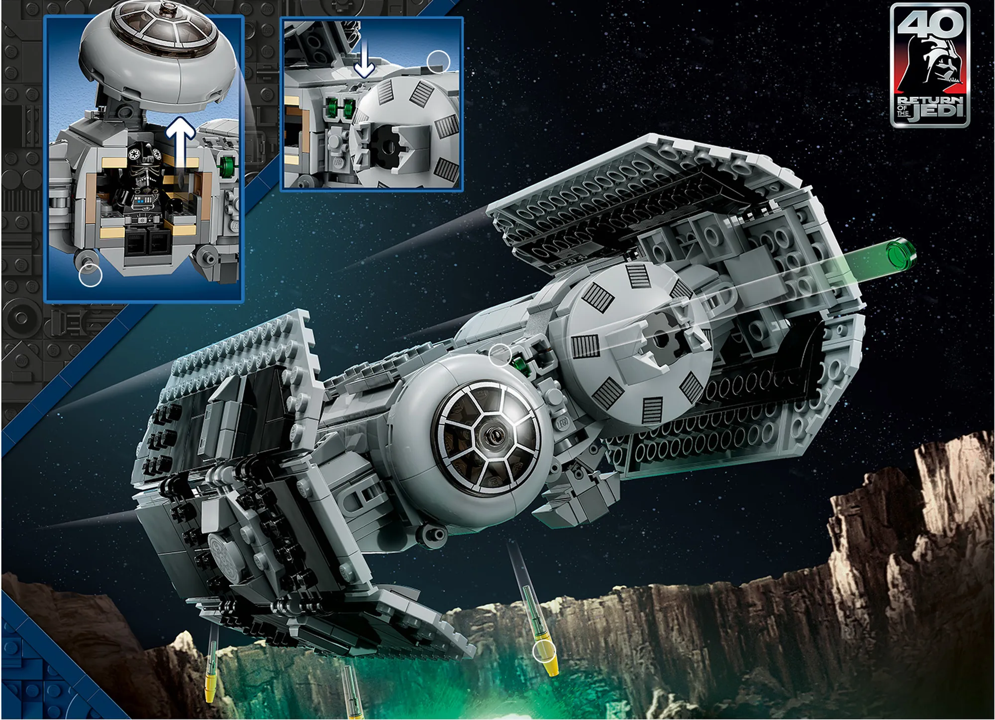 TIE Bomber LEGO Star Wars crea le tue avventure