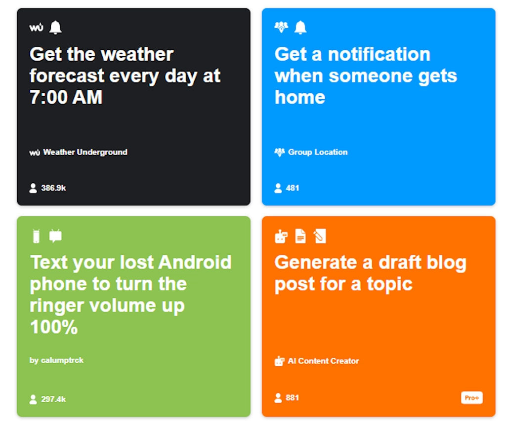 IFTTT come automatizzare la propria vita