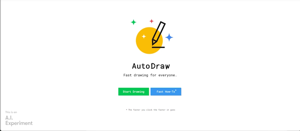 AutoDraw disegnare con intelligenza artificiale tutorial video 