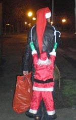 Ecco le foto della mitica cena dei Babbi Natale 2008