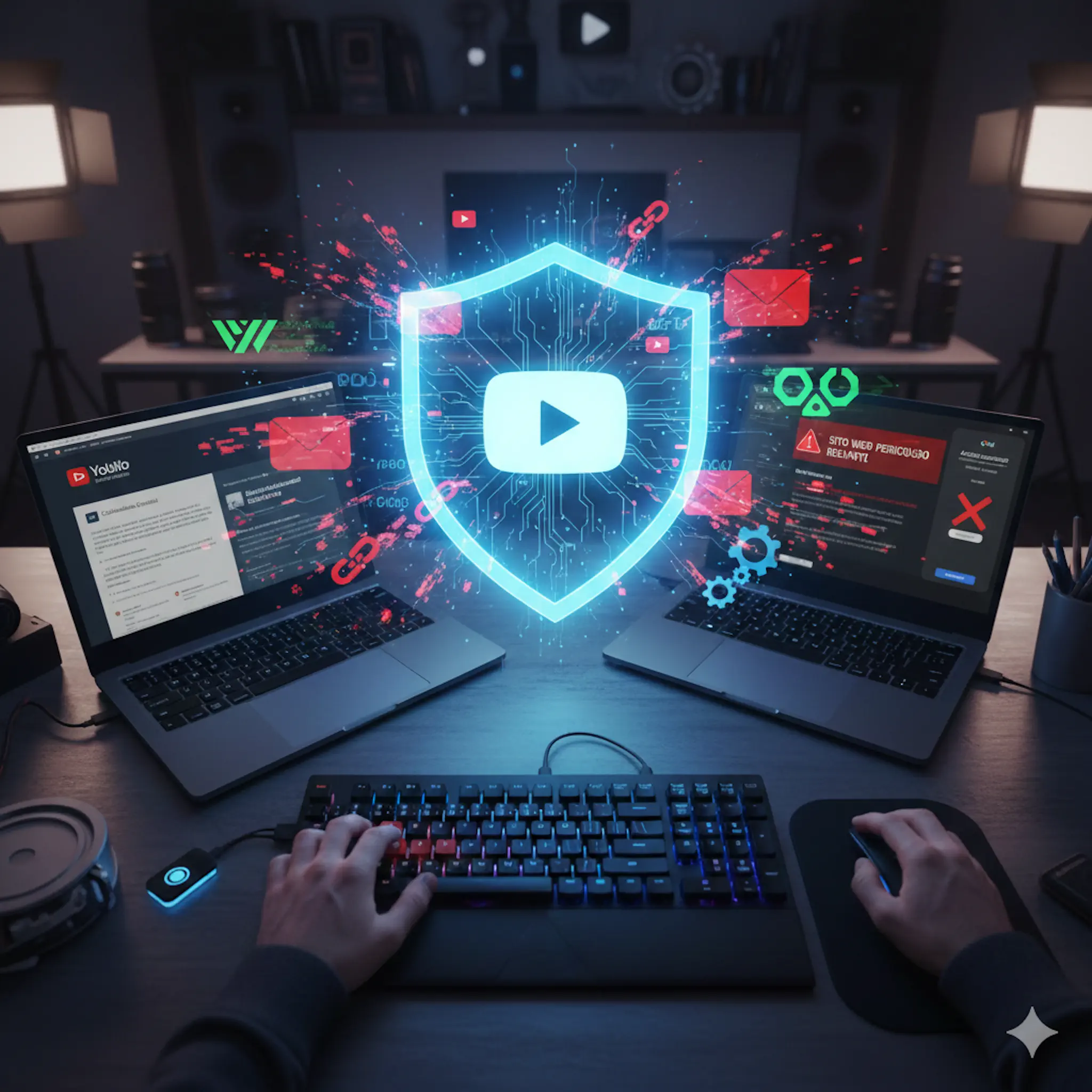 Come proteggere il tuo canale YouTube da ogni truffa e attacco informatico