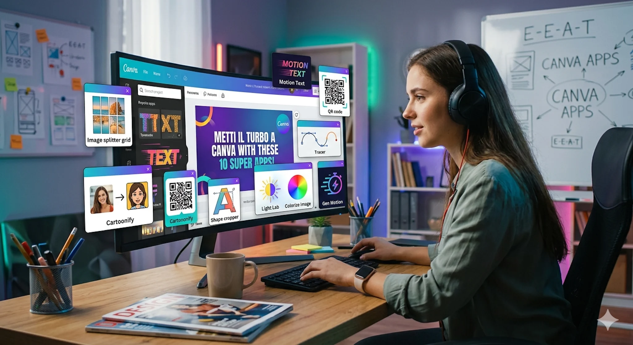 Potenzia il tuo Canva con le applicazioni segrete per creare design spettacolari