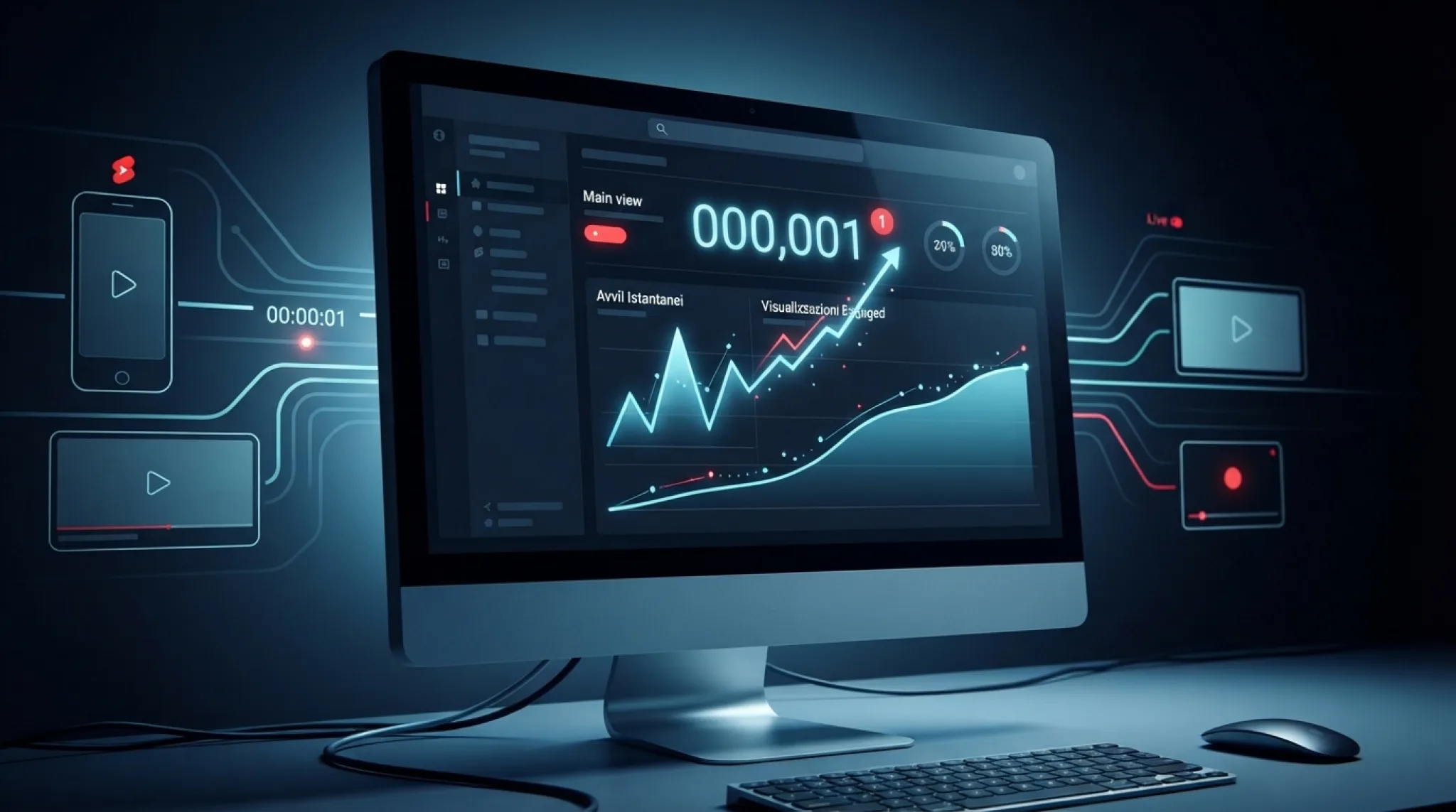 Visualizzazioni YouTube dal primo secondo tra Analytics e monetizzazione