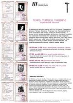 Tempo, Temp(I)o, T Riempio esplorazione nell'arte Tempo, Temp(I)o, T Riempio esplorazione nell'arte