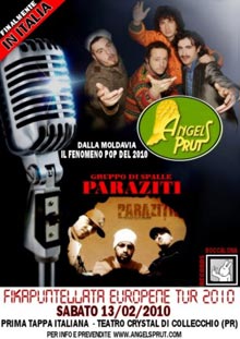 Concerto Angels Prut 13 Febbraio 2009