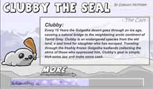 Gioco Flash Clubby the Seal 