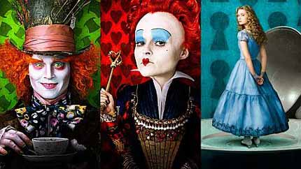 frasi alice in wonderland il film