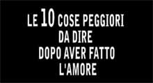 Le 10 cose peggiori da dire dopo aver fatto l amore