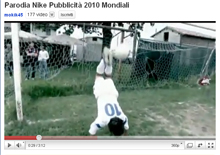 Parodia Nike Pubblicita 2010 Mondiali
