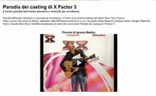 XFactor 3 parodia dell evento televisivo e musicale per eccellenza