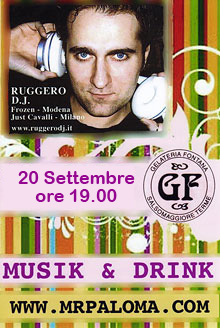 Gelateria Fontana ... Musik and Drink