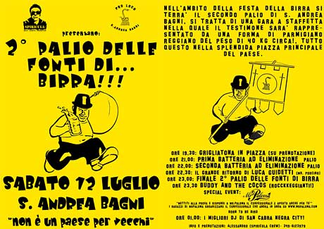 2 Palio delle fonti di...Birra! 2 Palio delle fonti di...Birra!